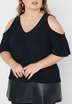 Cold Shoulder Top 8 Cold Shoulder Top -CARMAKOMA Clothing Sales 3 zoom desktop 283