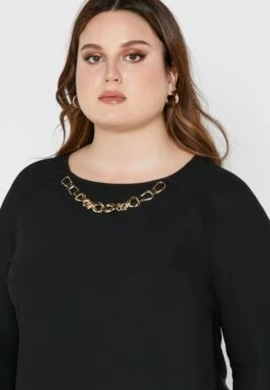 Avenue Round Neck Knitted Top -CARMAKOMA Clothing Sales 3 zoom desktop 324