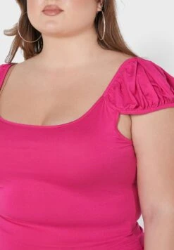 Puff Sleeve Top -CARMAKOMA Clothing Sales 3 zoom desktop 329