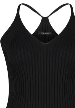 Ribbed V-Neck Knitted Top -CARMAKOMA Clothing Sales 3 zoom desktop 337