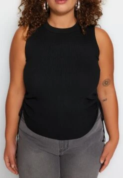 Side Tie Detail Top -CARMAKOMA Clothing Sales 3 zoom desktop 339