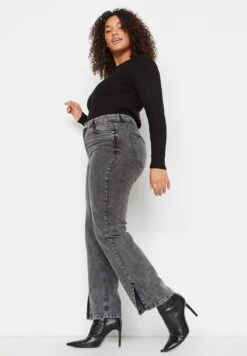 High Waist Split Jeans -CARMAKOMA Clothing Sales 3 zoom desktop 386