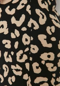 Animal Print Side Slit Midi Skirt -CARMAKOMA Clothing Sales 3 zoom desktop 398