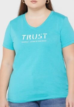 ONLY CARMAKOMA Slogan Knitted T-Shirt -CARMAKOMA Clothing Sales 3 zoom desktop 40