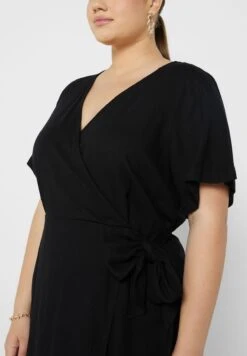 Vero Moda Curve Tie Detail Wrap Dress -CARMAKOMA Clothing Sales 3 zoom desktop 90