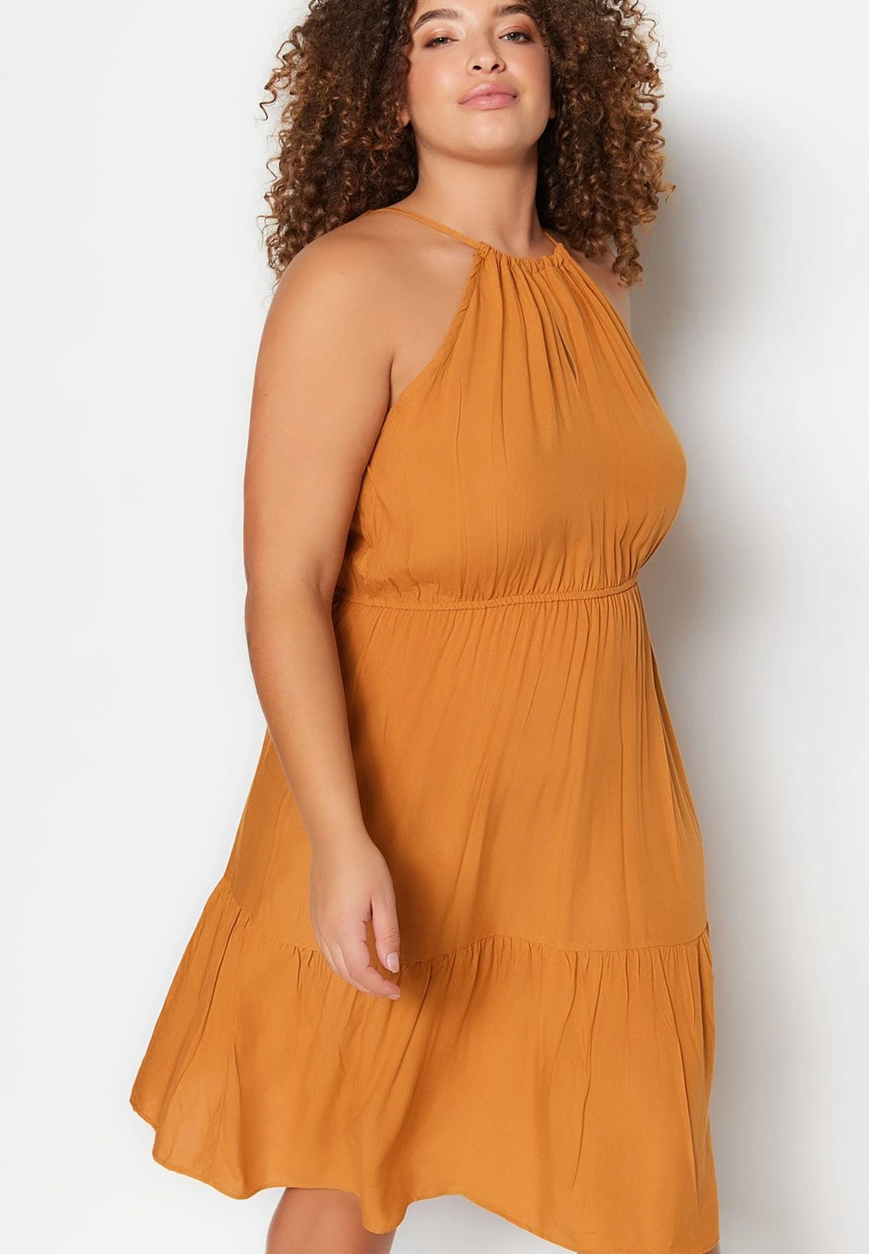 Halter Neck Knitted Dress 5 Halter Neck Knitted Dress - Image 3