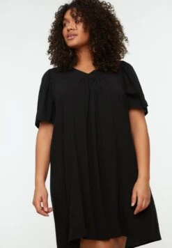 V-Neck Knitted Dress -CARMAKOMA Clothing Sales 4 zoom desktop 123