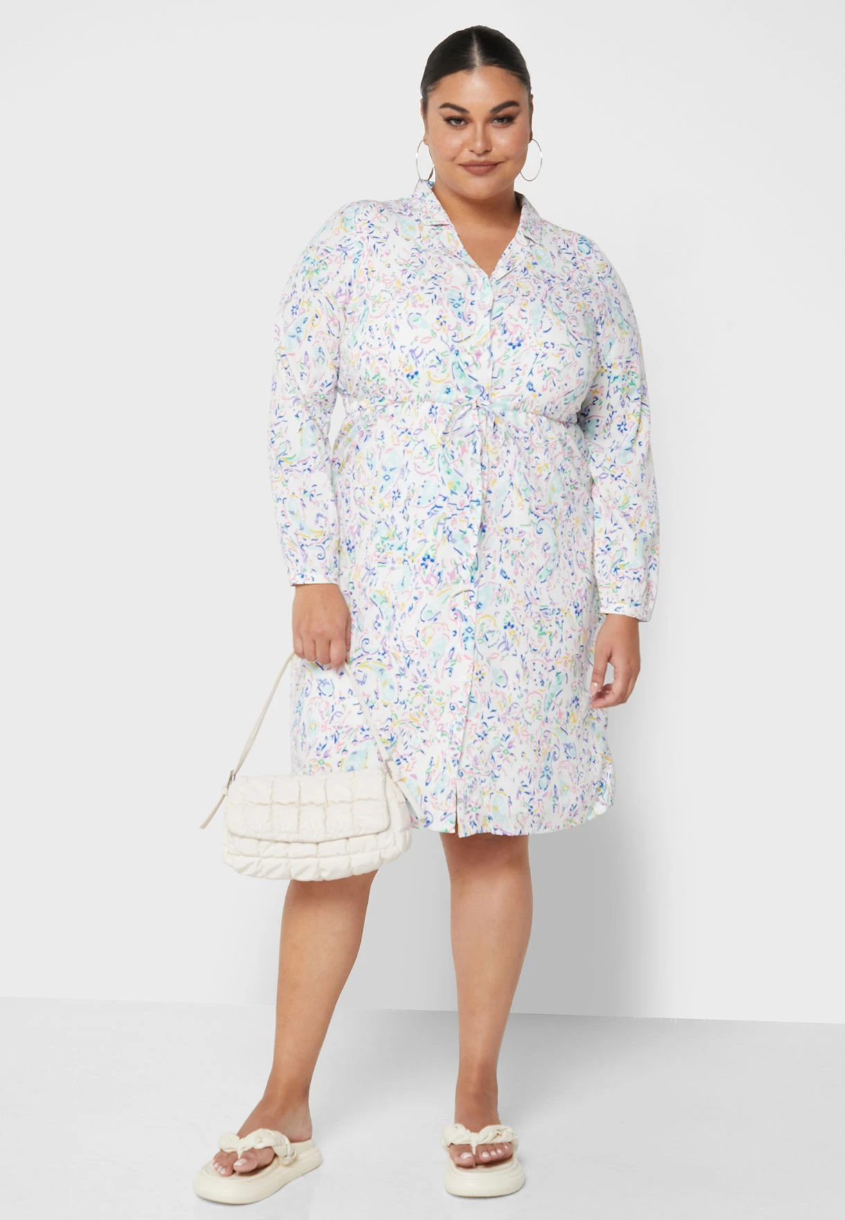 Vero Moda Curve Long Sleeves Dress 6 Vero Moda Curve Long Sleeves Dress - Image 4