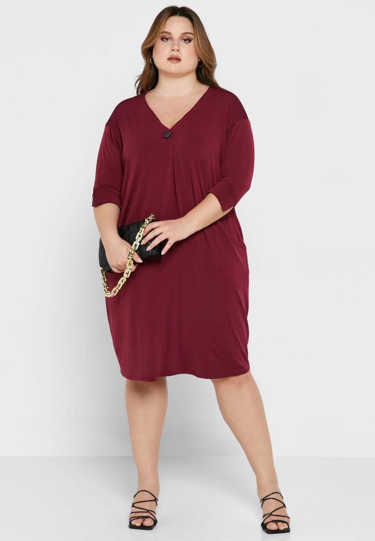 Avenue Pocket Detail Button Down Dress 6 Avenue Pocket Detail Button Down Dress - Image 4