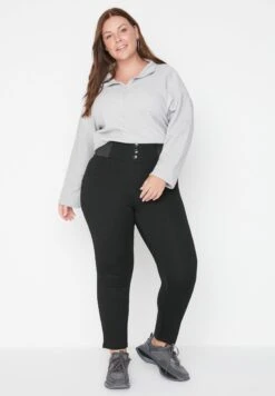 High Waist Knitted Pants -CARMAKOMA Clothing Sales 4 zoom desktop 198