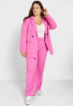 ONLY CARMAKOMA Wide Leg Striped Pants 9 ONLY CARMAKOMA Wide Leg Striped Pants -CARMAKOMA Clothing Sales 4 zoom desktop 201