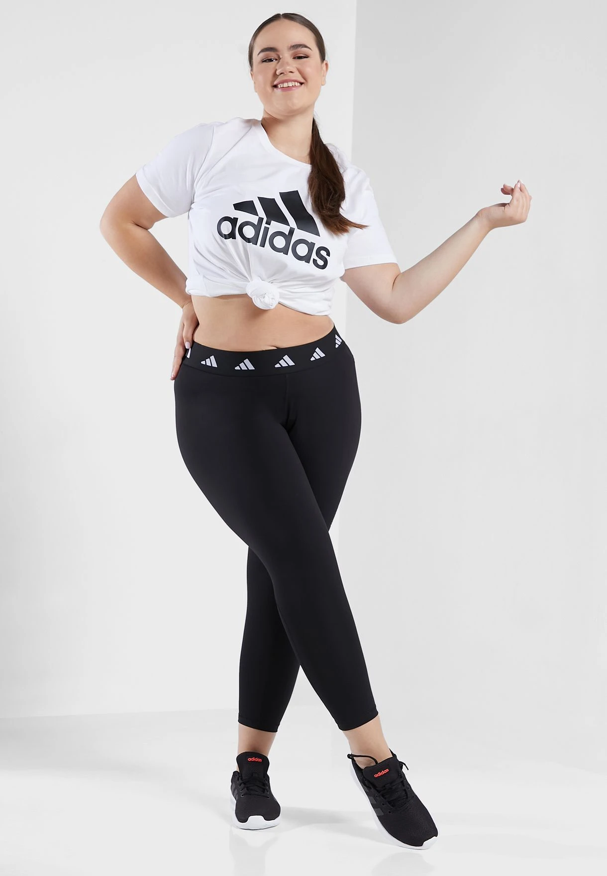 ADIDAS 44750 Logo Leggings 6 ADIDAS 44750 Logo Leggings - Image 4