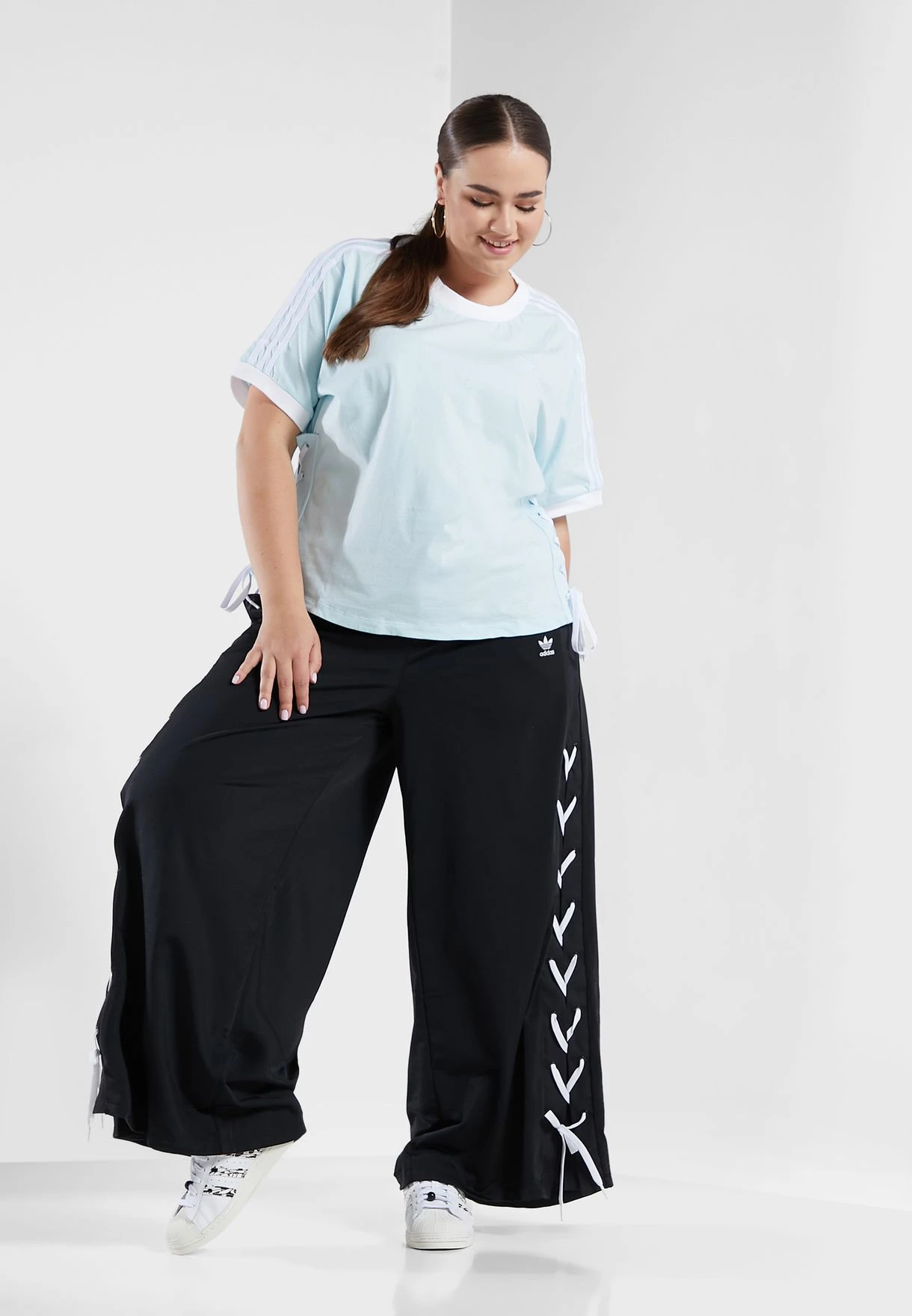 Adidas Originals Wide Leg Pants 6 Adidas Originals Wide Leg Pants - Image 4