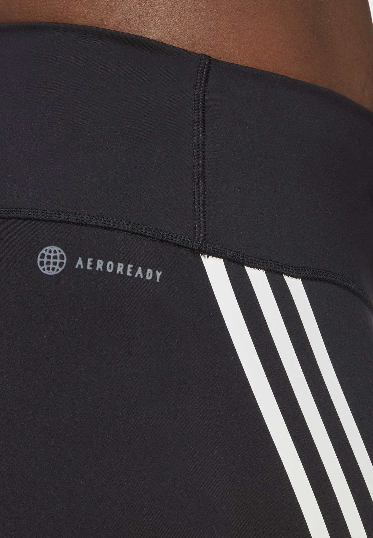 ADIDAS 3 Stripe Optime Train Icons 7/8 Leggings 6 ADIDAS 3 Stripe Optime Train Icons 7/8 Leggings - Image 4