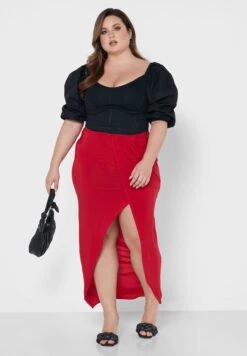 Puff Sleeve Knitted Top 9 Puff Sleeve Knitted Top -CARMAKOMA Clothing Sales 4 zoom desktop 253