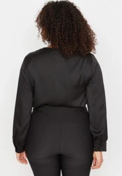 Balloon Sleeve Satin Body 13 Balloon Sleeve Satin Body -CARMAKOMA Clothing Sales 4 zoom desktop 260