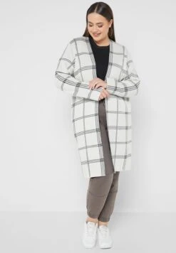 Vero Moda Curve Essential Checked Cardigan -CARMAKOMA Clothing Sales 4 zoom desktop 272