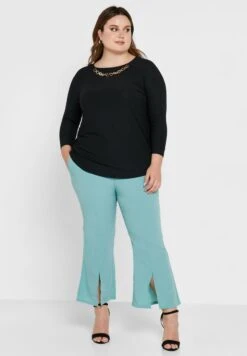 Avenue Round Neck Knitted Top -CARMAKOMA Clothing Sales 4 zoom desktop 312