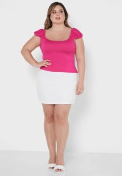 Puff Sleeve Top -CARMAKOMA Clothing Sales 4 zoom desktop 317