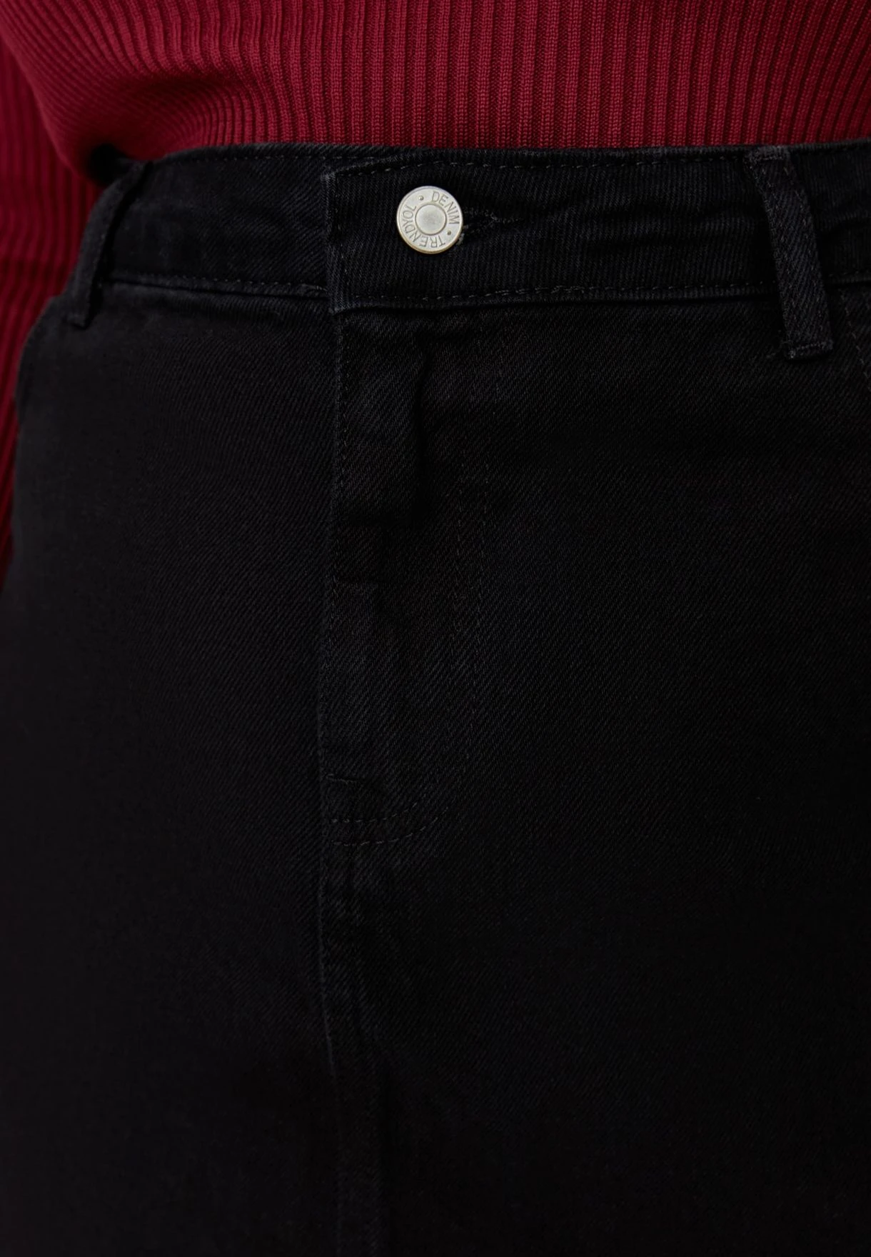 High Waist Denim Skirt 6 High Waist Denim Skirt - Image 4