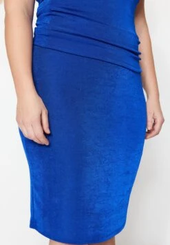 One Shoulder Knitted Top & Skirt Set -CARMAKOMA Clothing Sales 4 zoom desktop 396