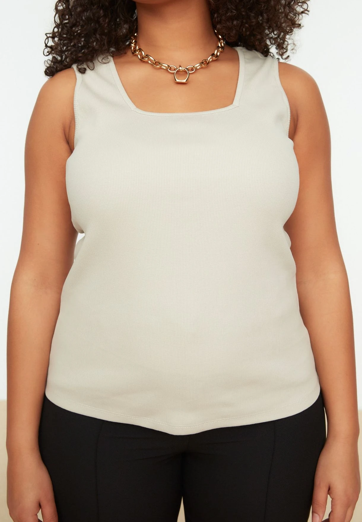 Square Neck Tank Top 6 Square Neck Tank Top - Image 4