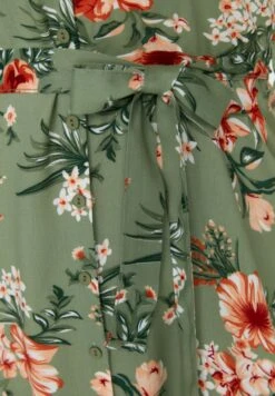 Slit Detail Floral Print Dress -CARMAKOMA Clothing Sales 4 zoom desktop 75