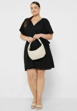 Vero Moda Curve Tie Detail Wrap Dress -CARMAKOMA Clothing Sales 4 zoom desktop 87