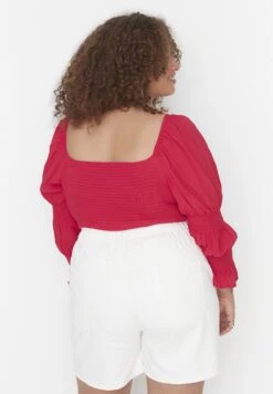 Square Neck Crop Top -CARMAKOMA Clothing Sales 5 zoom desktop 116