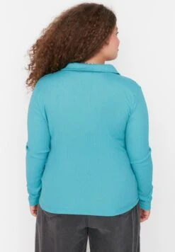 Button Detail Knitted Top -CARMAKOMA Clothing Sales 5 zoom desktop 133