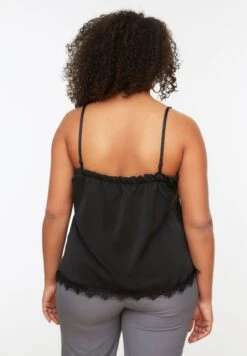 Lace Detail Strappy Top -CARMAKOMA Clothing Sales 5 zoom desktop 136