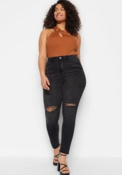 Ribbed Jeans -CARMAKOMA Clothing Sales 5 zoom desktop 147