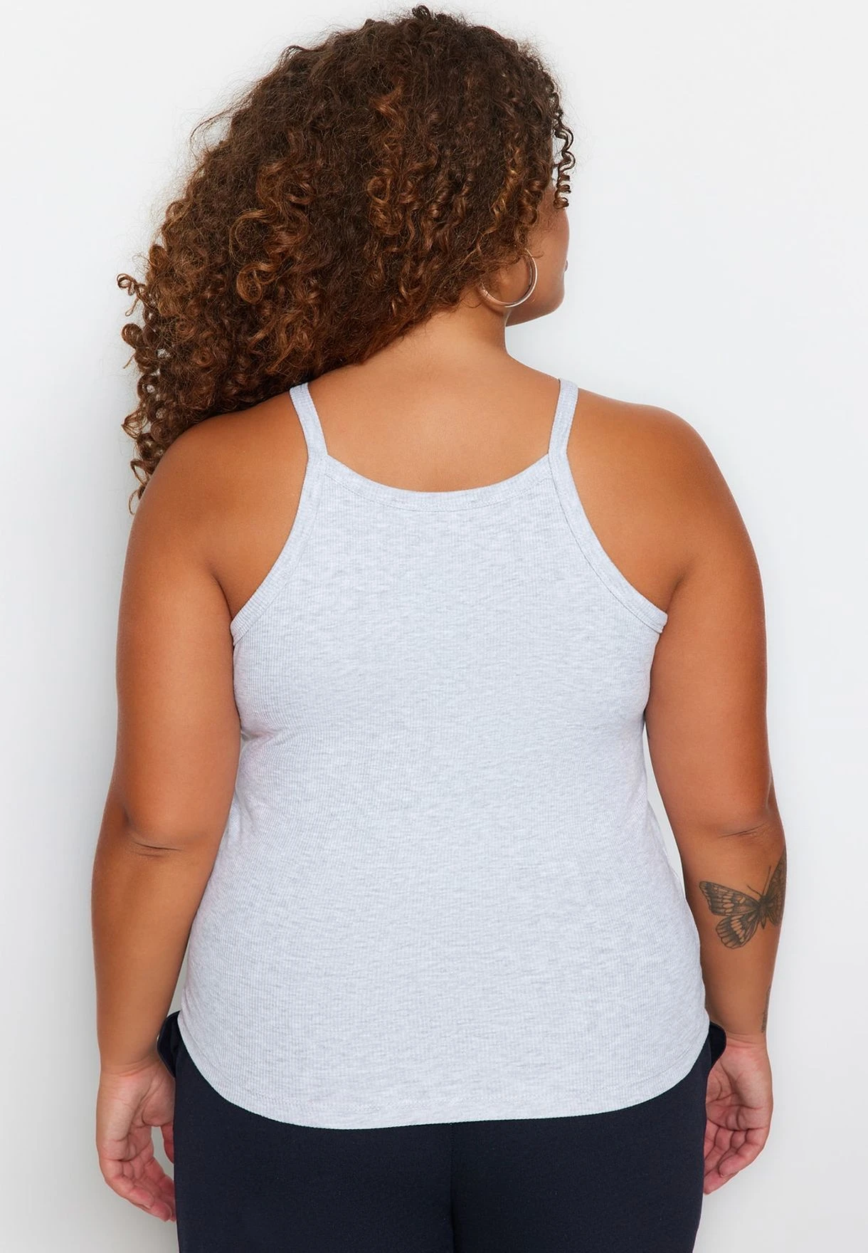 Halter Neck Knitted Tank Top 7 Halter Neck Knitted Tank Top - Image 5