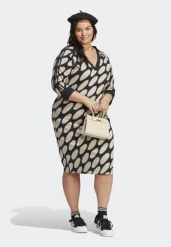 Adidas Originals Logo T-Shirt Dress 11 Adidas Originals Logo T-Shirt Dress -CARMAKOMA Clothing Sales 5 zoom desktop 37