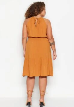 Halter Neck Knitted Dress 14 Halter Neck Knitted Dress -CARMAKOMA Clothing Sales 5 zoom desktop 43