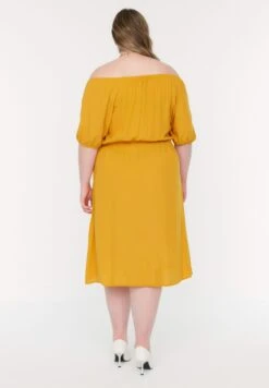 Bardot Ruffle Detail Dress -CARMAKOMA Clothing Sales 5 zoom desktop 51