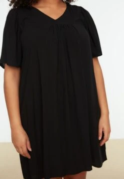 V-Neck Knitted Dress -CARMAKOMA Clothing Sales 5 zoom desktop 55