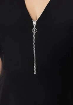 Zip Neck Tiered Dress -CARMAKOMA Clothing Sales 5 zoom desktop 62