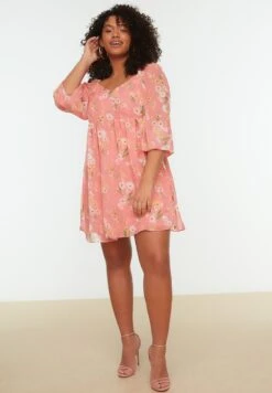 Floral Print Knitted Dress -CARMAKOMA Clothing Sales 5 zoom desktop 64