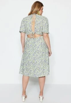 Cut Out Tie Detail Dress 16 Cut Out Tie Detail Dress -CARMAKOMA Clothing Sales 6 zoom desktop 13