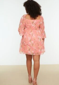 Floral Print Knitted Dress -CARMAKOMA Clothing Sales 6 zoom desktop 27