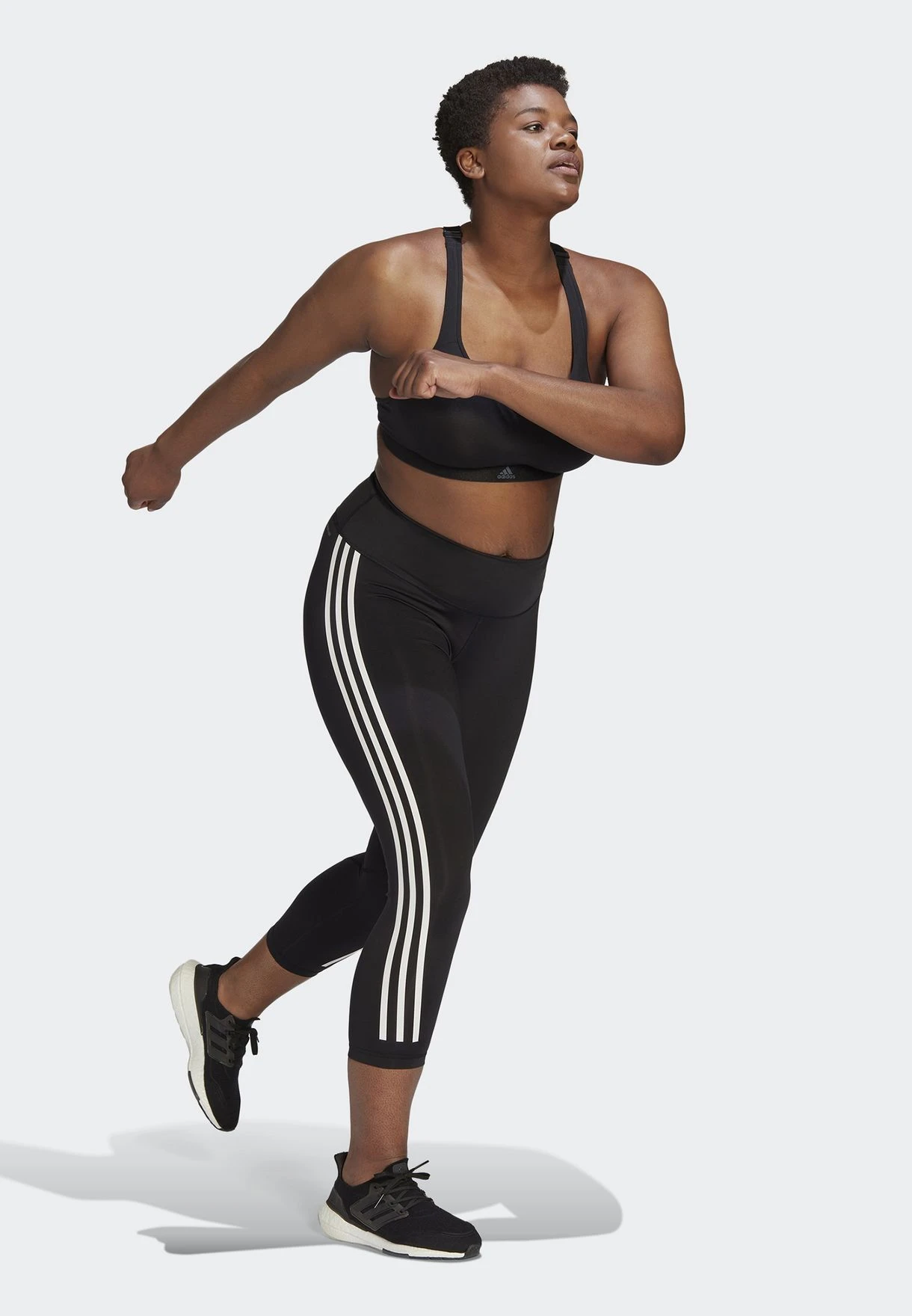 ADIDAS 3 Stripe Optime Train Icons 7/8 Leggings 8 ADIDAS 3 Stripe Optime Train Icons 7/8 Leggings - Image 6