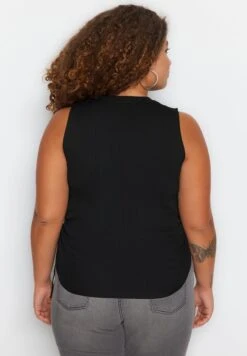 Side Tie Detail Top -CARMAKOMA Clothing Sales 6 zoom desktop 50