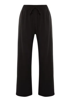 Elastic Waist Detailed Wide Leg Trousers -CARMAKOMA Clothing Sales 6 zoom desktop 65