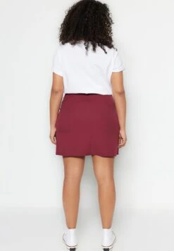 High Waist Slit Detail Skirt 12 High Waist Slit Detail Skirt -CARMAKOMA Clothing Sales 6 zoom desktop 67