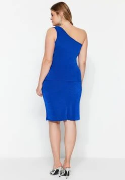 One Shoulder Knitted Top & Skirt Set -CARMAKOMA Clothing Sales 6 zoom desktop 72