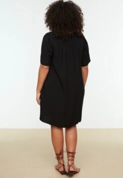 V-Neck Knitted Dress -CARMAKOMA Clothing Sales 7 zoom desktop 12