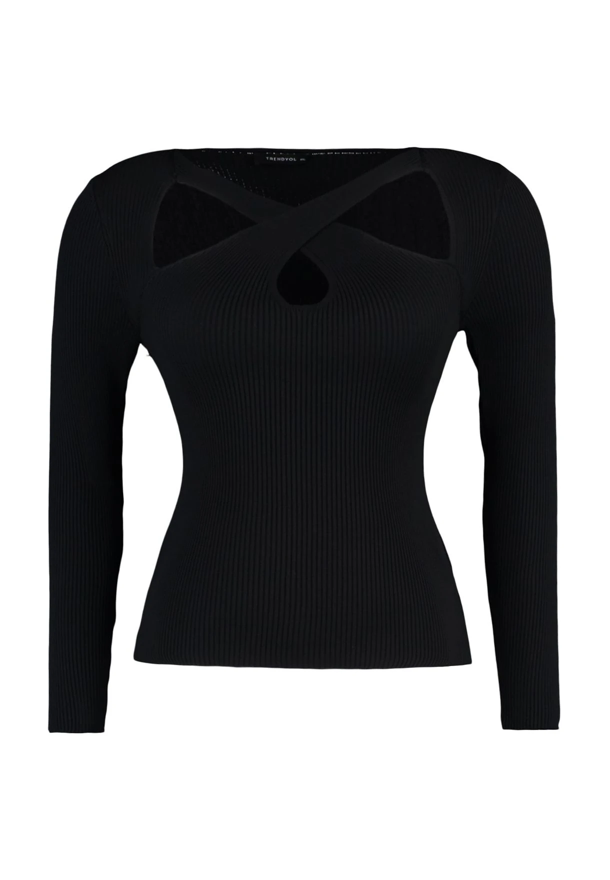 Ribbed Cut Out Detail Top 9 Ribbed Cut Out Detail Top - Image 7