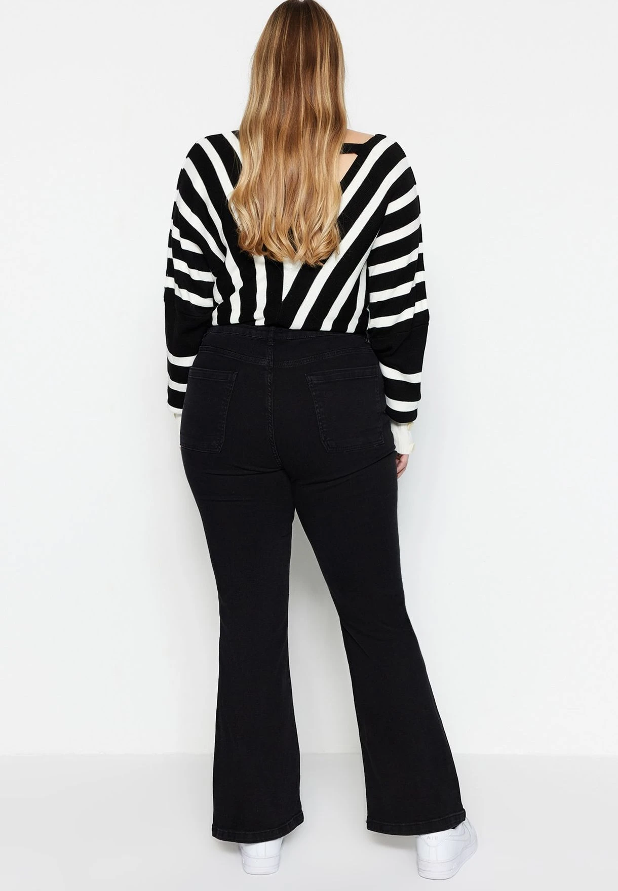 Button Flared Jeans 10 Button Flared Jeans - Image 8