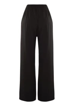 Elastic Waist Detailed Wide Leg Trousers -CARMAKOMA Clothing Sales 8 zoom desktop 30